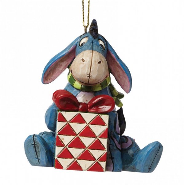 Disney Traditions, Jim Shore, A27553, Winnie Pooh, Winnie Puuh, Eeyore, I-Aah, Jim Shore Weihnachtsanhänger, Ornament, Anhänger, Jim Shore Disney, Jim Shore Disneyfigur, Jim Shore Weihnachten, Jim Shore Winnie Puuh