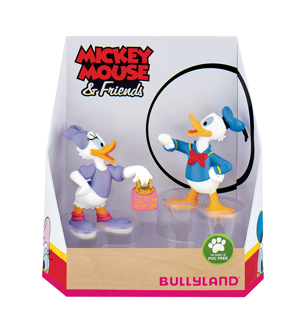 Bullyland, Mickey & Friends, Mickey Mouse, Micky  Maus, Donald Duck, Donald, Daisy Duck, Daisy