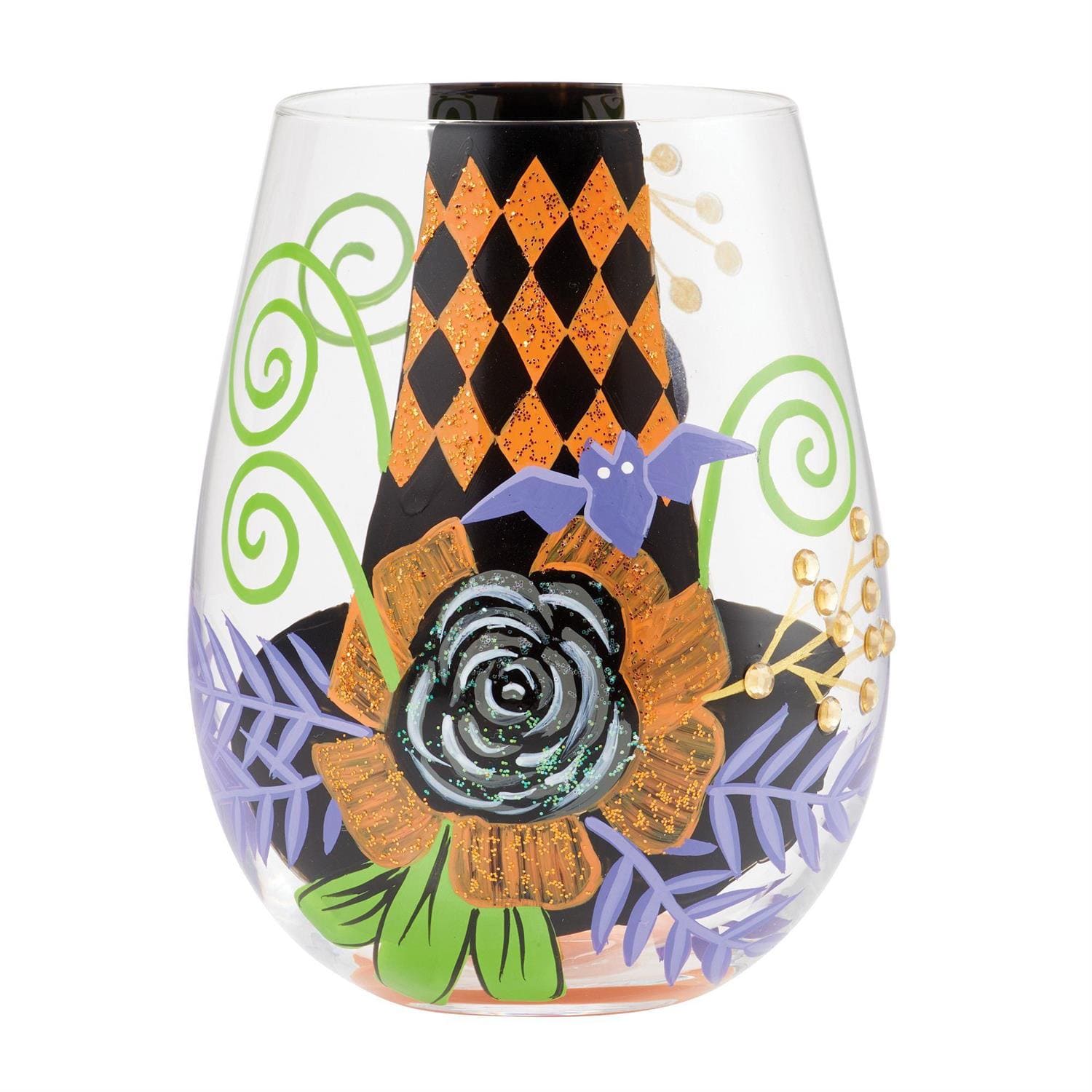 6014194 Lolita, Lolita Weinglas, Lolita Trinkglas, Lolita Stemless Glass, 6014194, My Fancy Witch Hat, Halloween Glas, Hexenhut-Glas, Lolita Gläser