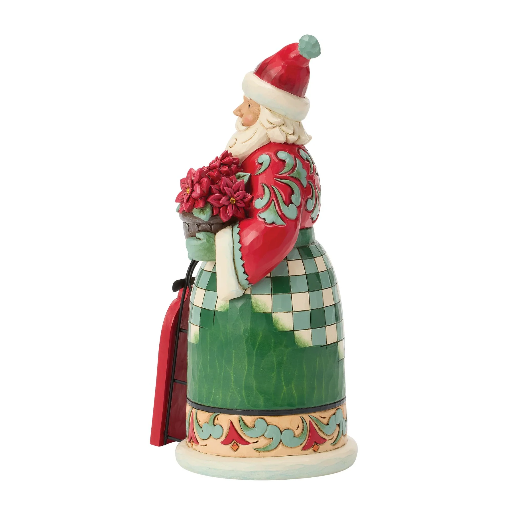 Sliding Into The Holidays Santa - Highland Glen Weihnachtsmann mit Schlitten 6019271 - Jim Shore Heartwood Creek