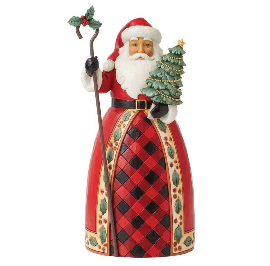 Jim Shore, Heartwood Creek, Heartwood Creek by Jim Shore, 6012884, Highland Glen Santa, Christmas Traditions Santa, Jim Shore Weihnachtsmann, Heartwood Creek Weihnachtsmann