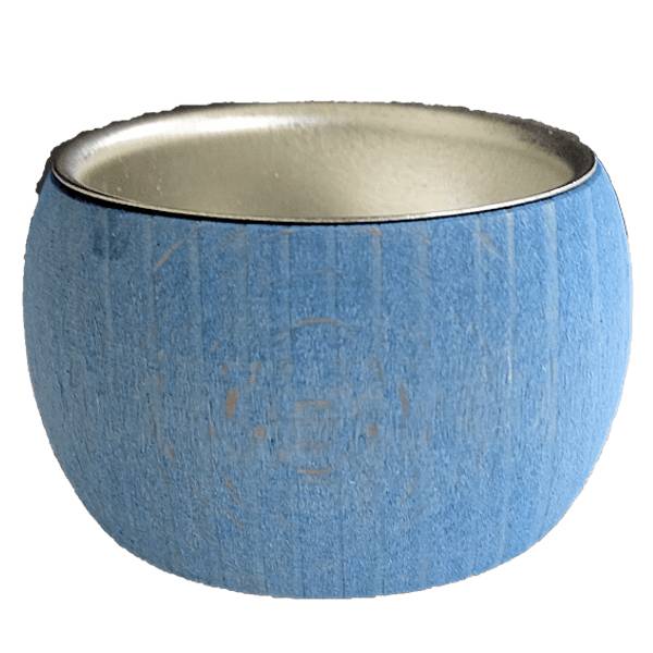 Teelichthalter für Talvel Grundplatte in hellblau - für Steckfiguren von Sebastian Design