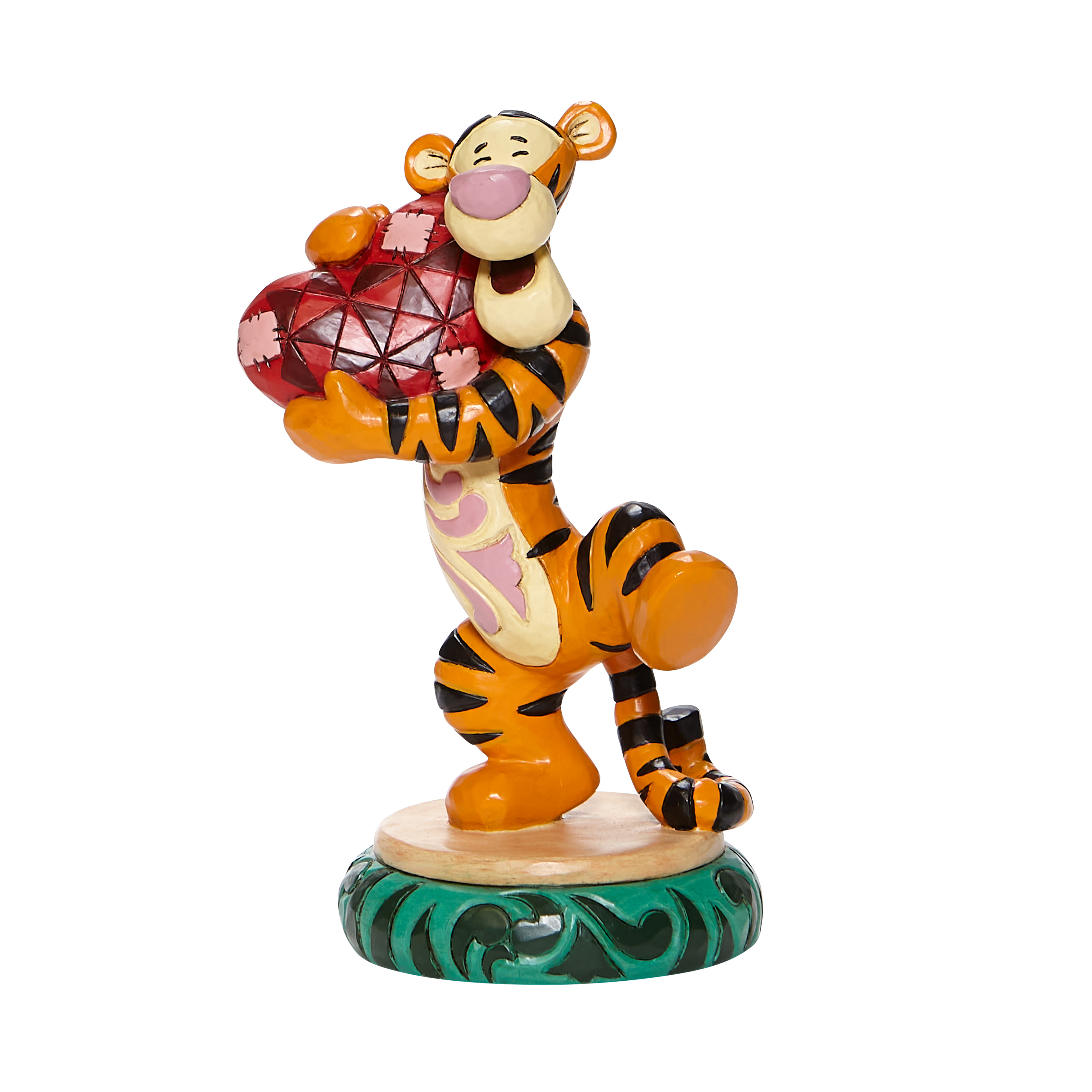 Disney Traditions, Jim Shore, Jim Shore Disney, Jim Shore Disneyfigur, Jim Shore Disney Figur, Winnie the Pooh, Tigger, Winnie Puuh, Heartfeld Hug, Tigger Holdiing Heart, Tigger mit Herz, Herzliche Umarmung, Valentinstag 6008073, A.A. Milne