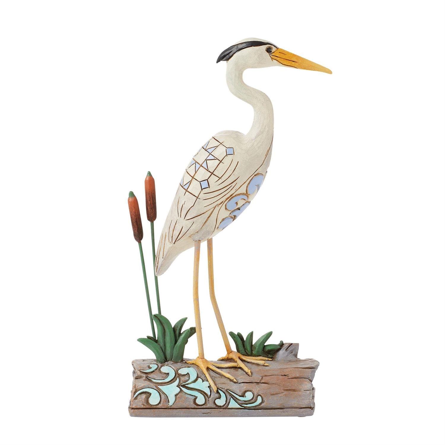 Jim Shore, Heartwood Creek, Jim Shore, Waterside Watcher, Blue Heron, Reiher, 6016523, Coastal Collection, maritime Dekoration