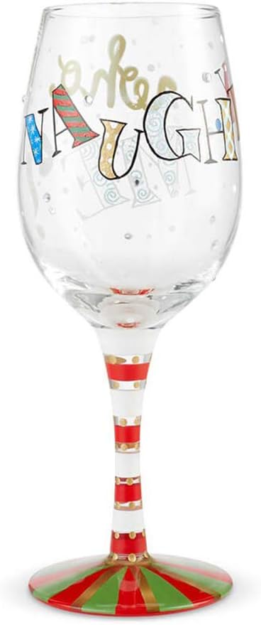 Weihnachtsglas - Naughty... Who, Me? - Lolita Weinglas 6004434