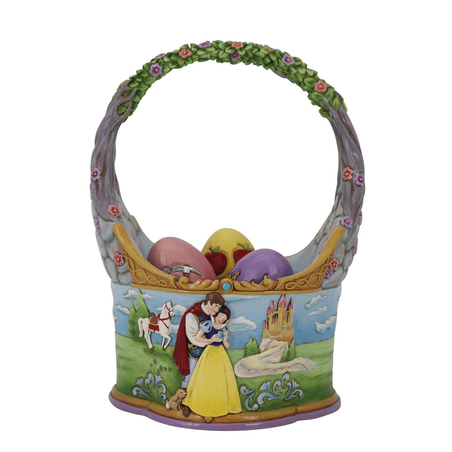 6010105 6010105, Disney Traditions, The Tale That Started Them All Basket, Schneewittchen Osterkorb, Disney Traditions Schneewittchen, Jim Shore, Jim Shore  Disney Traditions, Jim Shore Disney, Jim Shore Disneyfigur, Snow White