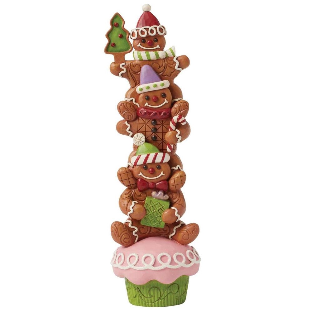 Ginger Stack Gingerbread Stacked / Lebkuchenmänner - Heartwood Creek by Jim Shore 6017266