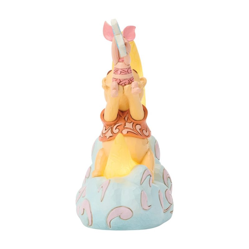 Dream Big LED Mond Winnie Puuh & Ferkel - Winnie Pooh & Piglet 6019903 Disney Traditions Jim Shore Disneyfigur
