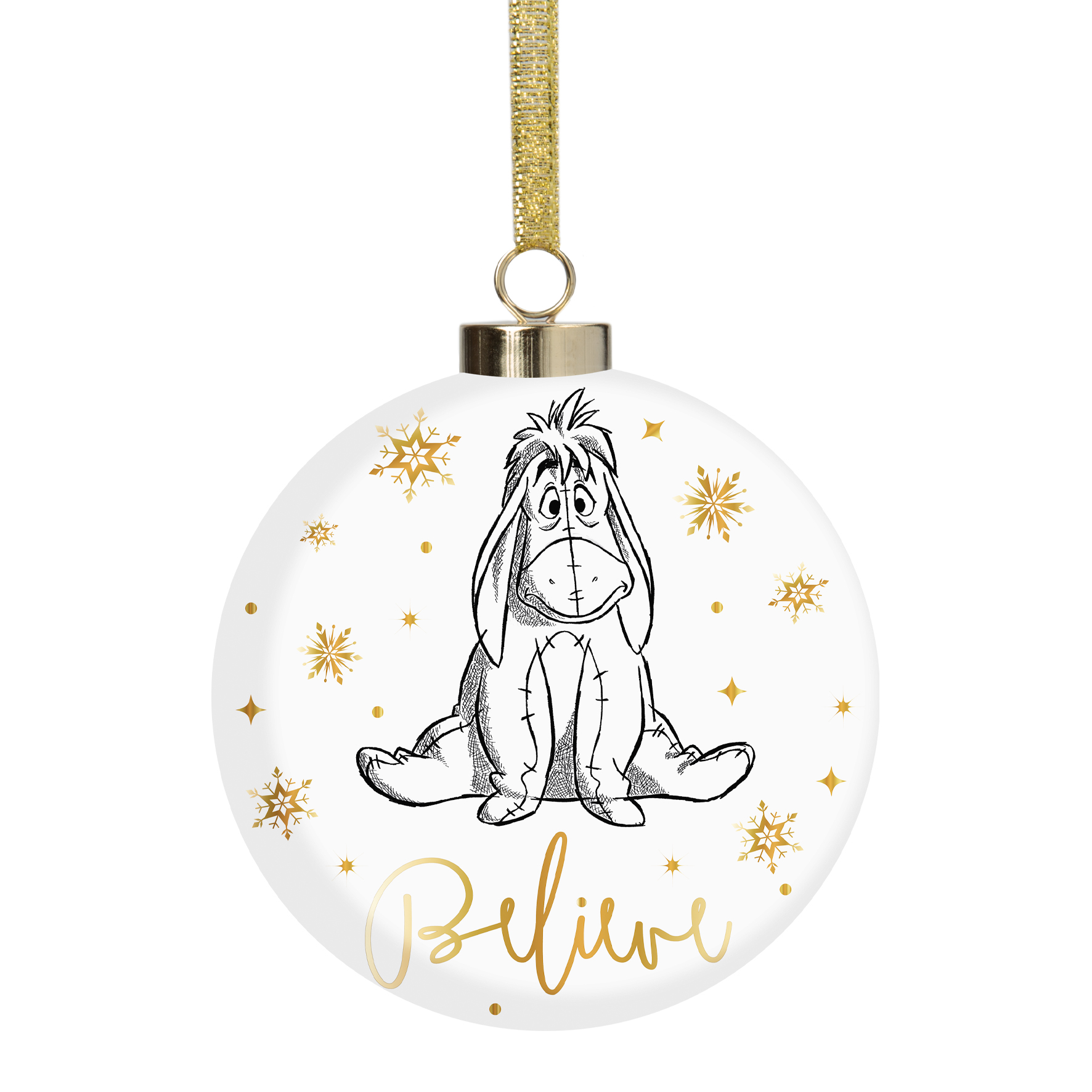 Widdop, Disney Weihnachtskugel, Eeyore Weihnachtskugel, I-Aah Weihnachtskugel ,Luxus-Weihnachtskugel, Disney Classic Collectables, XM8628, Disney Weihnachten, Disney Winnie Puuh