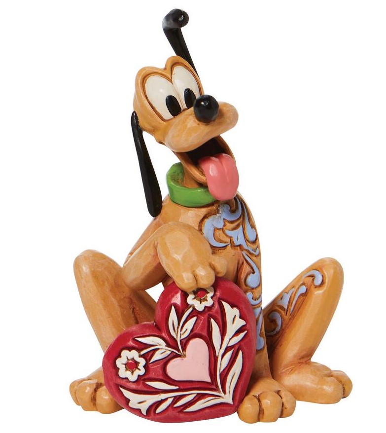 Pluto Heart / Pluto mit Herz - Disney Traditions by Jim Shore 6010108