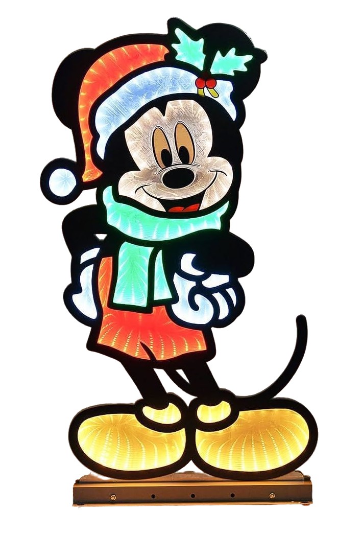 Infinity - Micky Maus 3D LED-Weihnachtsbeleuchtung | Disney Spiegellicht 60 cm | Christmas Inspirations DN24508 Infinity - Micky Maus 3D LED-Weihnachtsbeleuchtung | Disney Spiegellicht 60 cm | Christmas Inspirations DN24508