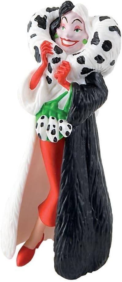 101 Dalmatiner - Cruella de Vil /  Walt Disney Spielfigur - Tortenfigur- Bullyland 12512