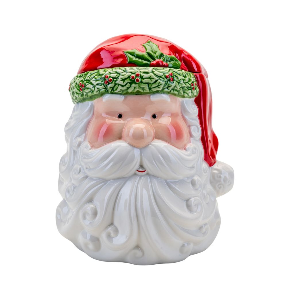 Widdop, Widdop Cookie Jar, Santa Cookie Jar, Weihnachtsmann Keksdose, Weihnachtszubehör, Weihnachts-Keksdose