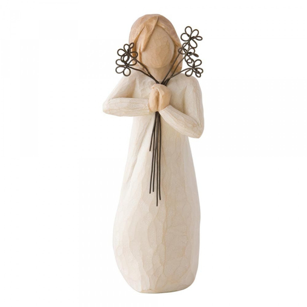 Willow Tree, Demdaco, Susan Lordi, 26155, Friendship, Willow Tree Engel, Willow Tree Figur, Willowtree, Freundschaft ist das schönste Geschenk, Willow Tree Angel, Willow Tree Freundschaft