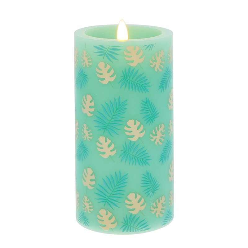 LED Kerze Lilo & Stitch - Stitch Palmenblätter Kerze - Disney Home Fragrance DISLSLEDUW