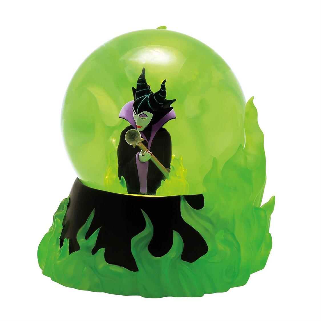 Dornröschen - Maleficent LED Light Up Globe Waterball / Malefiz Schneekugel - Disney Showcase  6016308