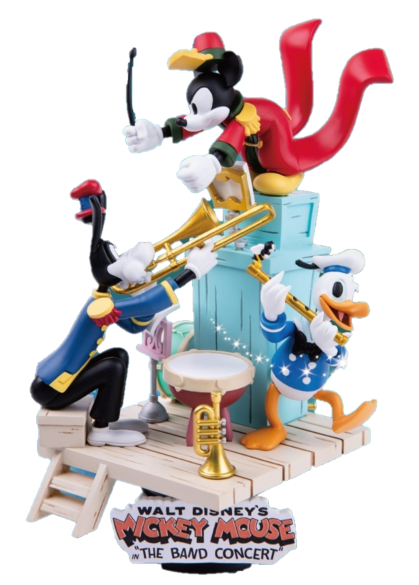 Walt Disney Figur, Beast Kingdom, Disney Beast Kingdom, The Band Concert Diorama, BKDSTAGE047, Beast Kingdom Diorama, Beast Kingdom Band Concert, Disney Band Concert