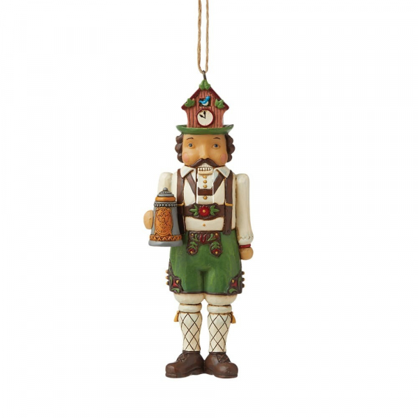 Jim Shore, Heartwood Creek, Jim Shore Weihnachten, 6009471, German Nutcracker Ornament, Deutscher Nussknacker, Jim Shore Nussknacker, Jim Shore Nutcracker