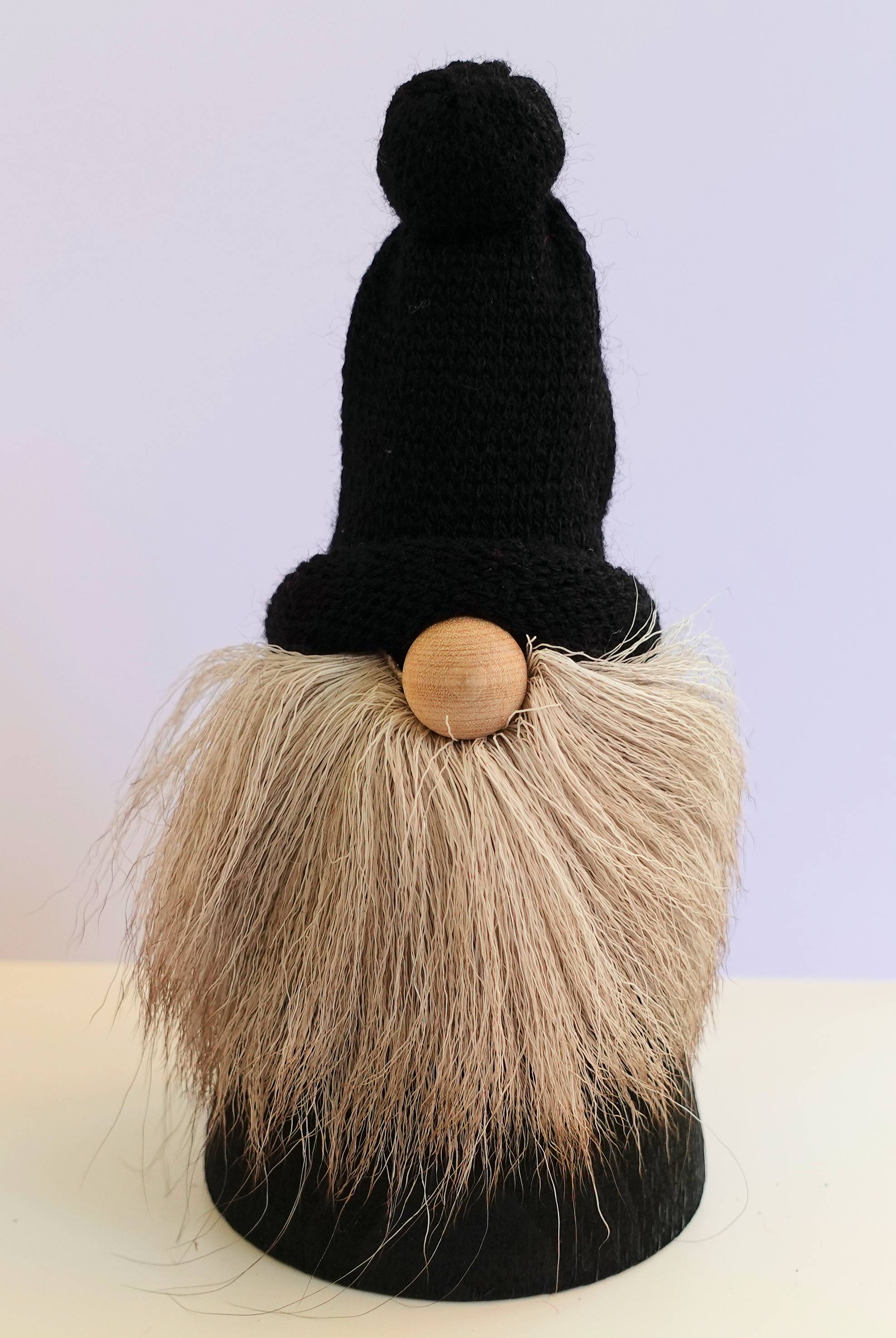 Nordic Design, nordisch, hygge, Wichtel Snorre, Wichtel schwarz, 105200-0909, Tomte, Nisse, Gonk, skandinavischer Wichtel