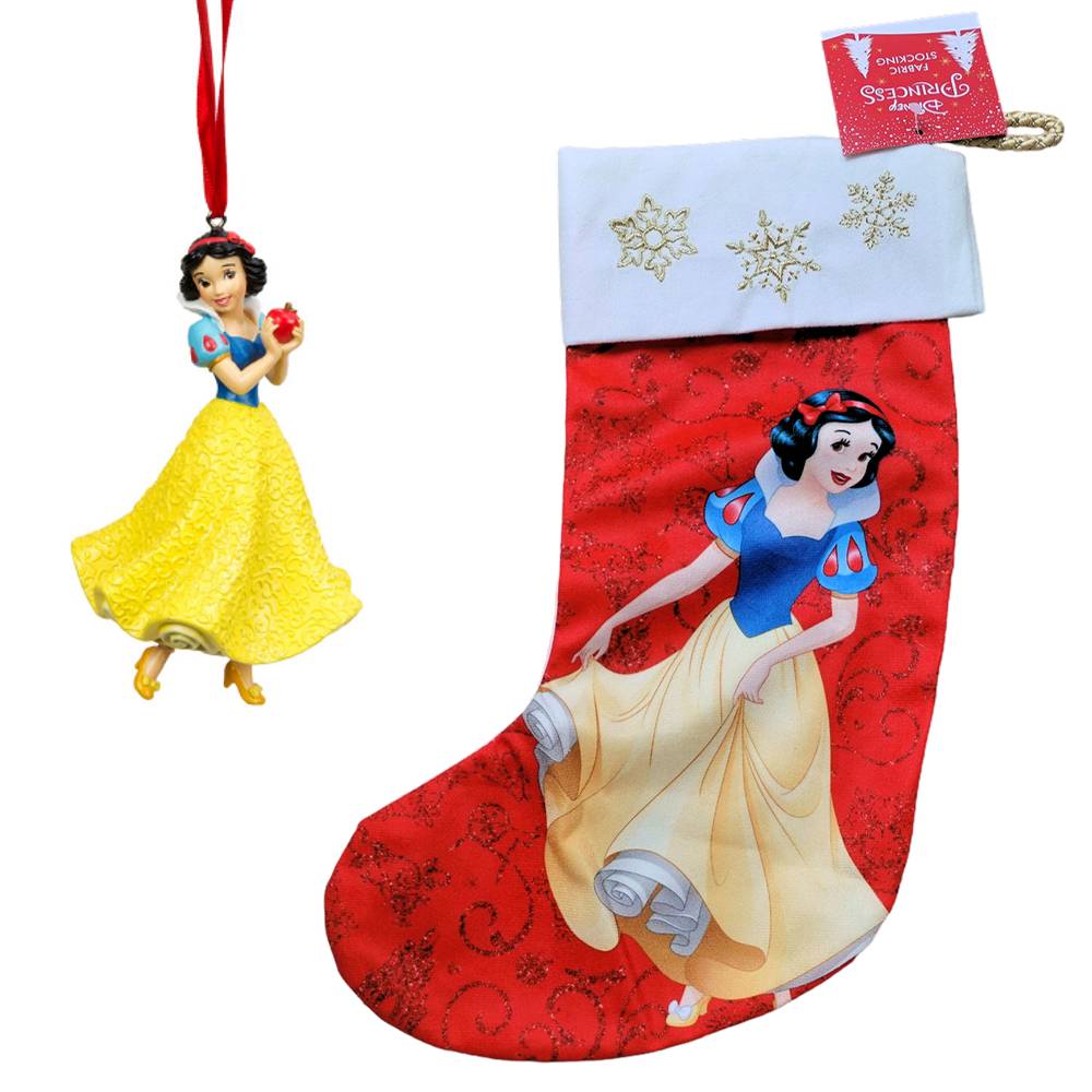 Prinzessin - X-Mas Schneewittchen Weihnachtsanhänger & Nikolausstiefel - Walt Disney