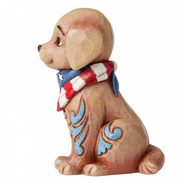 Mini Patriotic Puppy - Patriotischer Welpe / Heartwood Creek by Jim Shore 6006442