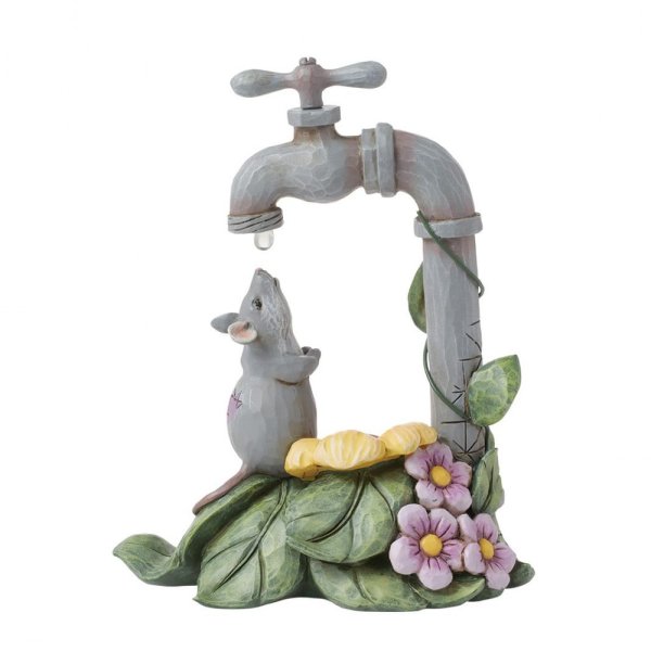 Meadow Refresher Maus mit Wasserhahn - Heartwood Creek Jim Shore 6016389