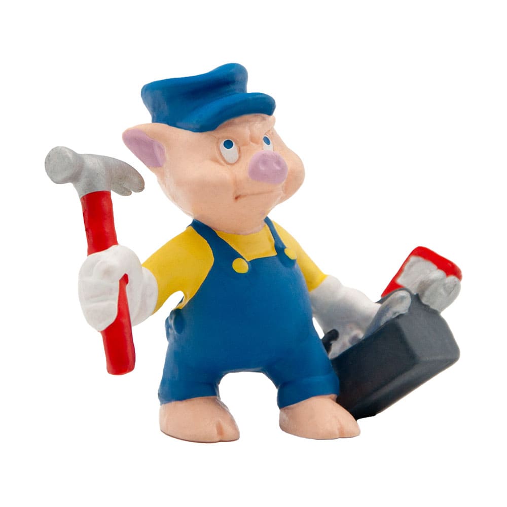 Die drei kleinen Schweinchen - Schweinchen Schlau /  Walt Disney Spielfigur - Tortenfigur - Disneyfigur Bullyland 12492