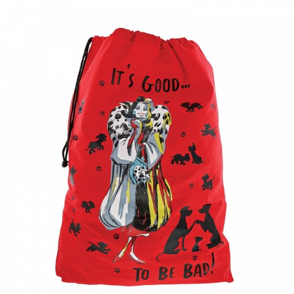 a30237 Enchanting Disney Collection, Walt Disney Geschenksack, Weihnachtssack, Cruella de Vil Sack, A30237, 101 Dalmatiner, 101 Dalmations