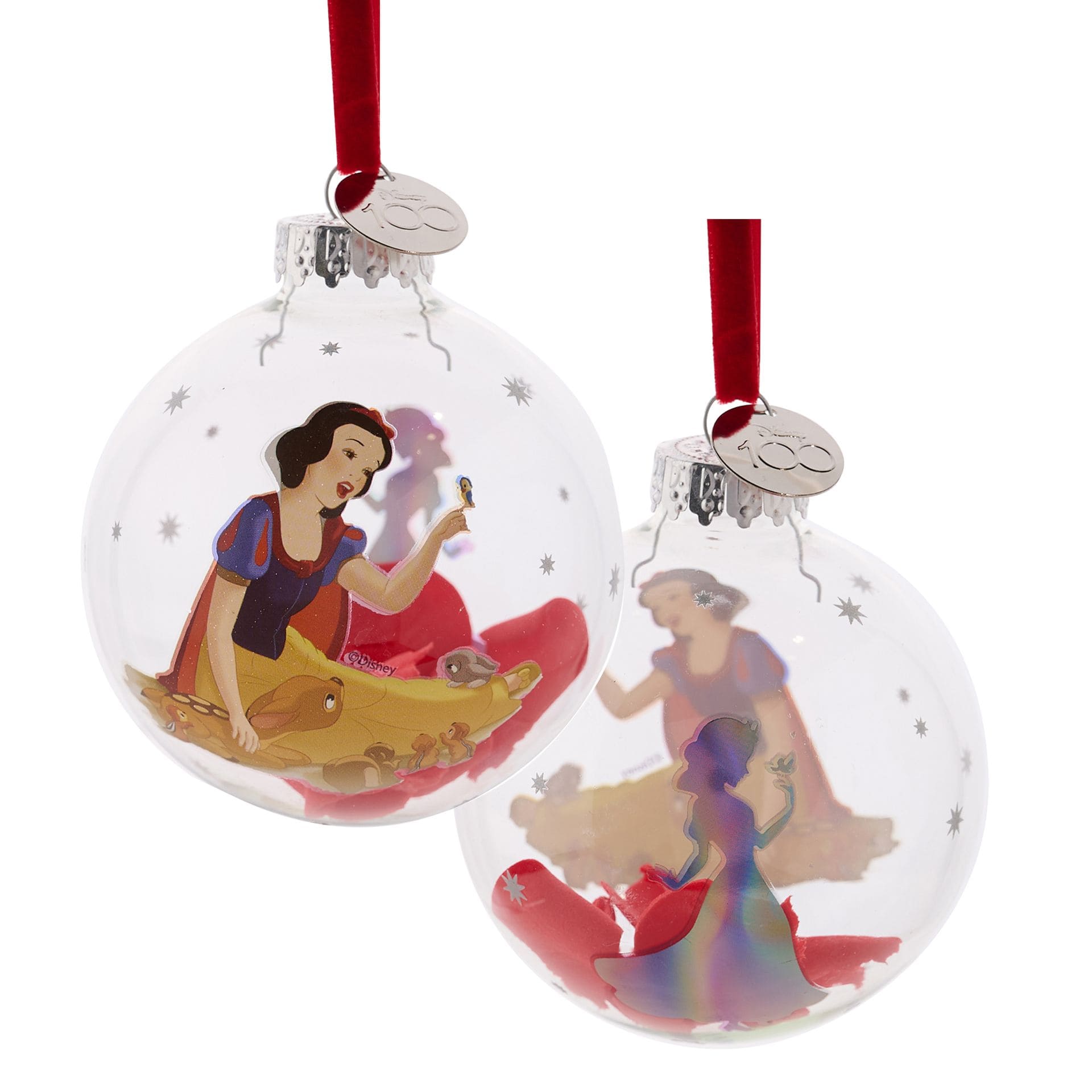Disney Weihnachtskugeln, DI2038, Disney 100, Acryl-Weihnachtskugel, Disney Simba, Simba Weihnachtskugel, Walt Disney Weihnachten, Disney Lion King Bauble, König der Löwen