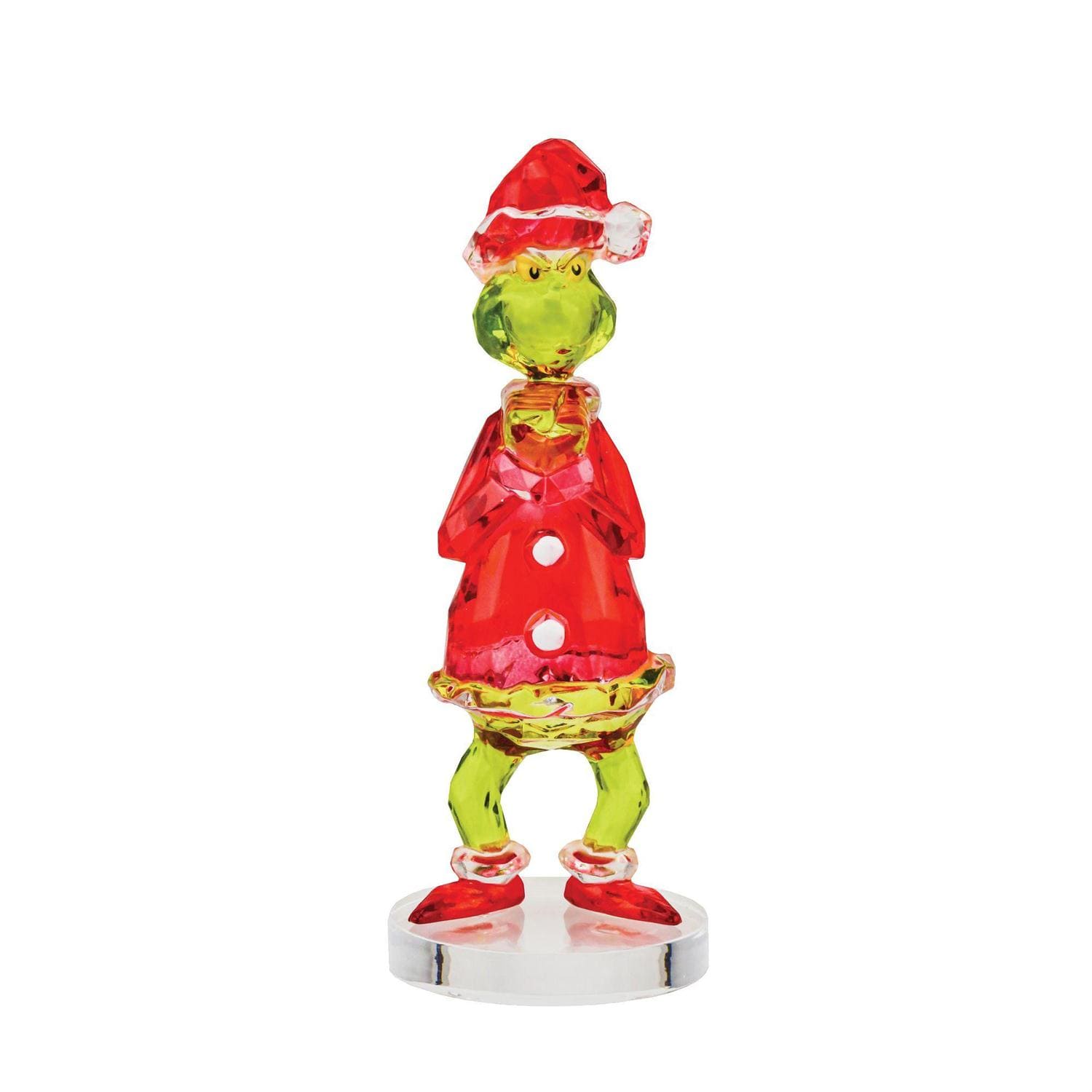 Licensed Facets Collection, Disney Facets, Facettenfigur, Acrylfigur, Kristallfigur, Disneyfigur Kristall, Disney Grinch, Der Grinch, Grinch Facettenfigur, ND6009076