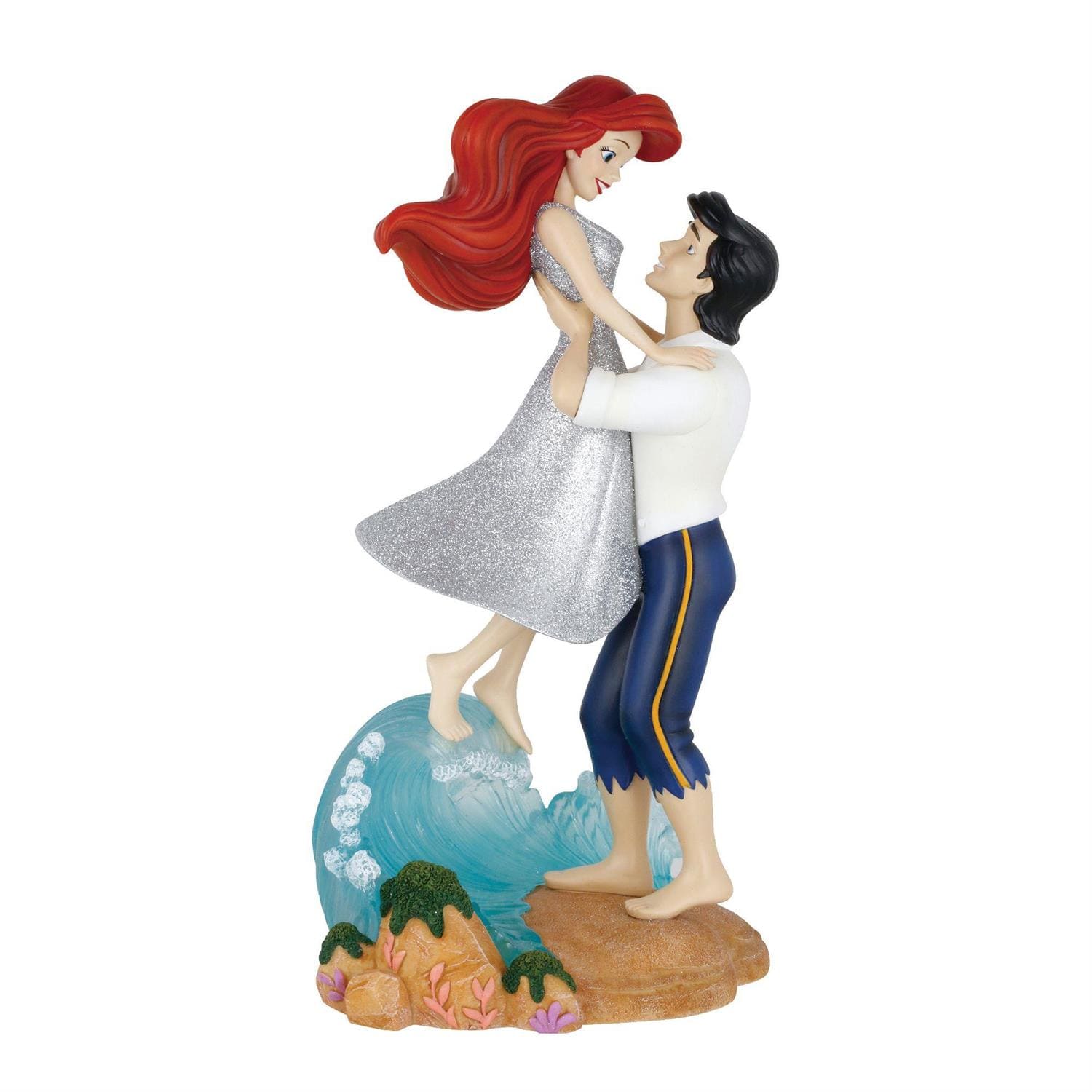 Disney Showcase, 6013289, Disney Figur Arielle, Arielle & Prinz Eric, Ariel and Prince Eric, Arielle & Eric, Enesco Disney Showcase Figur