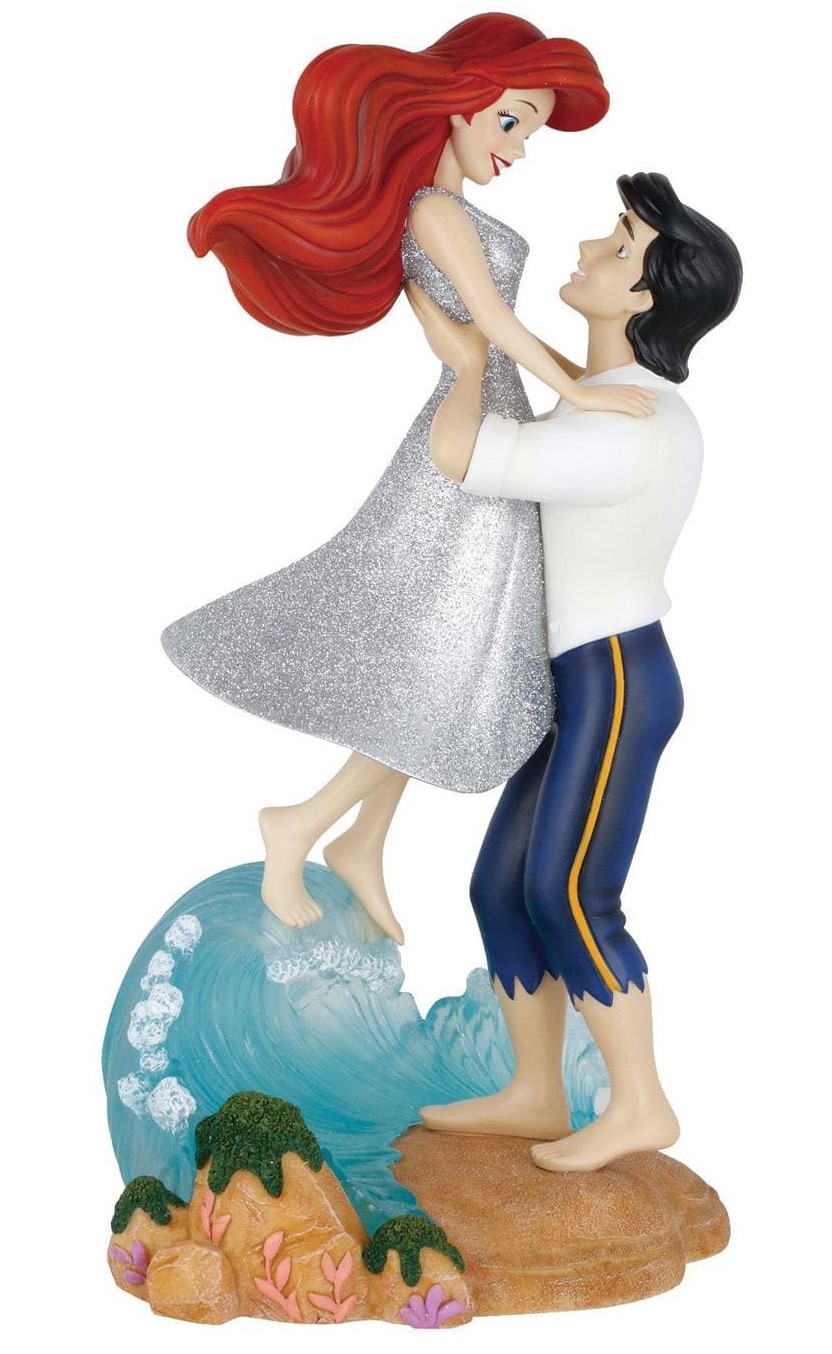 6013289 Disney Showcase, 6013289, Disney Figur Arielle, Arielle & Prinz Eric, Ariel and Prince Eric, Arielle & Eric, Enesco Disney Showcase Figur