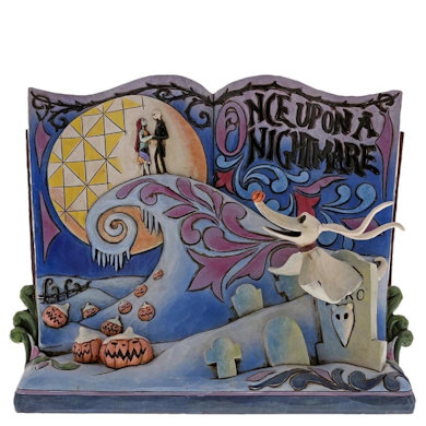 DIsney Traditions, Jim Shore - Once Upon A Nightmare Storybook / A Nightmare Before Christmas