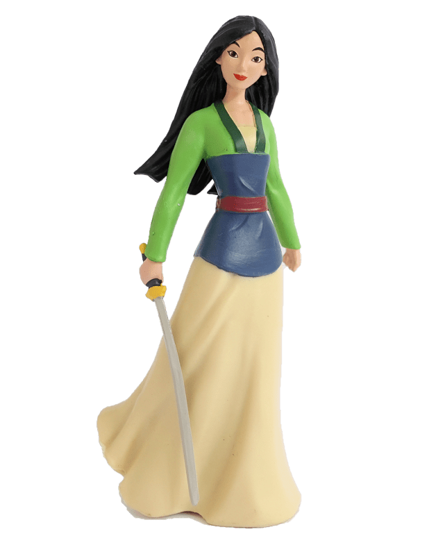 Bullyland, Mulan, Disneyfigur, Spielfigur, Sammelfigur, Geburtstagstorte, Tortenfigur, 11356