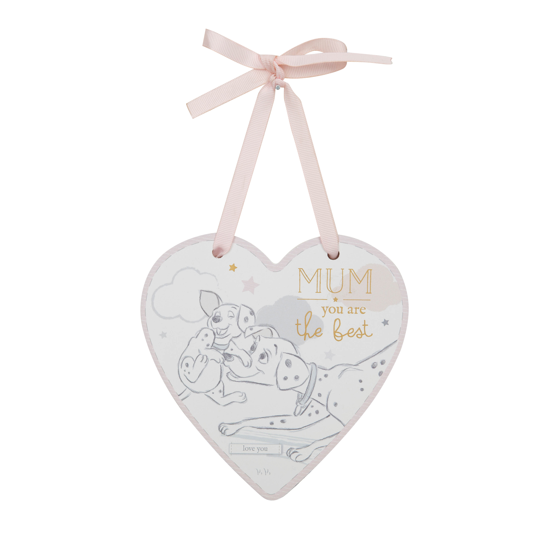 di696_t2 Disney, Walt Disney, Disney Anhänger, Disney Plakette, DI696, 101 Dalmatiner Mum you are the best, Disney Muttertag, Perdita, Walt Disney Anhänger