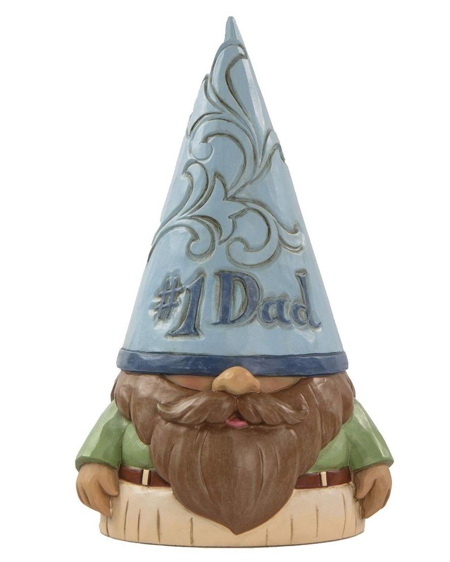 Jim Shore, Heartwood Creek, Jim Shore Heartwood Creek, Heartwood Creek by Jim Shore, 6012268, Dad There's Gnome One Like You, #1 Dad Gnome, #1 Dad Wichtel, Vatertag Wichtel, Jim Shore Gnome,  Heartwood Creek Wichtel