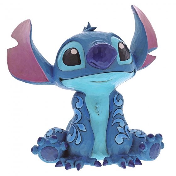 Disney Traditions, Jim Shore, Disneyfigur, Disney Figur, Volkskunst, Folkart, Big Trouble, Stitch, Jim Shore Disney Traditions, Jim Shore Disneyfigur, Jim Shore Stitch, Jim Shore Walt Disney