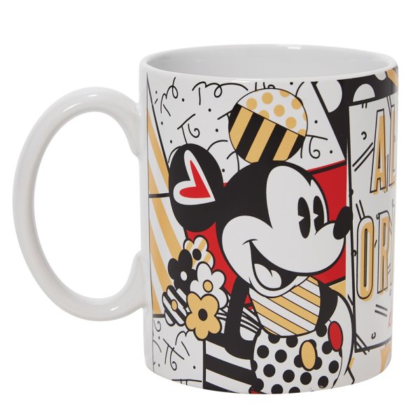 Disney Britto Collection. Romero Britto, Disney Brittofigur, 6010310, Mickey and Minnie Mouse Midas Mug, Britto Micky Maus, Micky and Minnie Maus Midas Becher, Disney Britto Micky Midas, Walt Disney Mickey Mouse, Walt Disney Micky