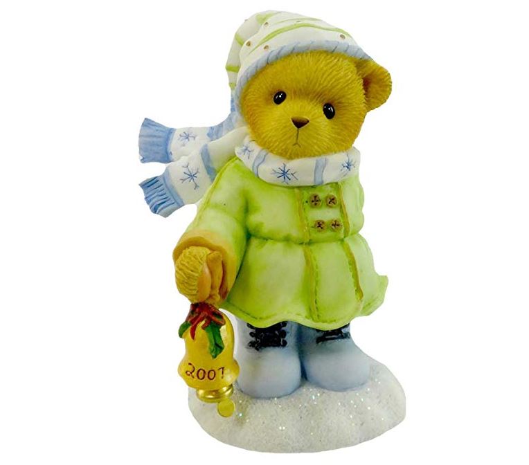 Cherished Teddies, RosaLee, 4008149, Cherished Teddies RosaLee, Priscilla Hillman, Cherished Teddy, Teddies to Cherish, Cherished Teddies 2007 Dated Girl with Bell