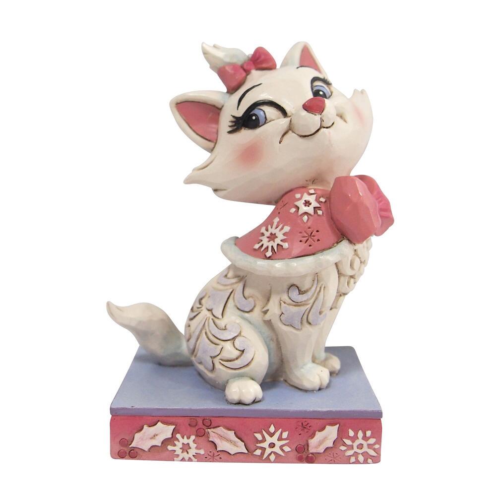 Disney Traditions, Jim Shore, Jim Shore Disney, 6010876, Christmas Marie, Aristocats, Jim Shore Disney Traditions, Jim Shore Disney Figur, Disney Traditions Weihnachten, Personality Poses