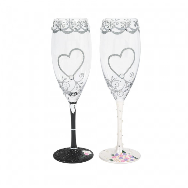 Lolita, Lolita Gläser, Lolita Glas, Lolita Weingläser, Lolita Weinglas, Lolita Prosecco, 6007478, Mr. & Mrs. Toasting Glasses Set, Mr. & Mrs. Toasting Prosecco Glasses Set