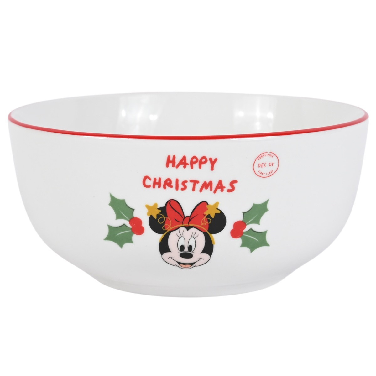 Weihnachtsgeschirr Minnie Maus Müslischale Happy Christmas – Disney Schälchen DN25332 / Christmas Inspirations