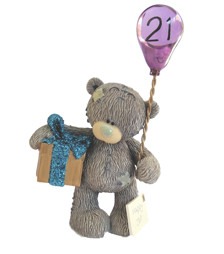 Me to You, Tatty Teddy, Me To You Tatty Teddy, Collectible World Studios, 21 Today, 40086, 21. Geburtstag