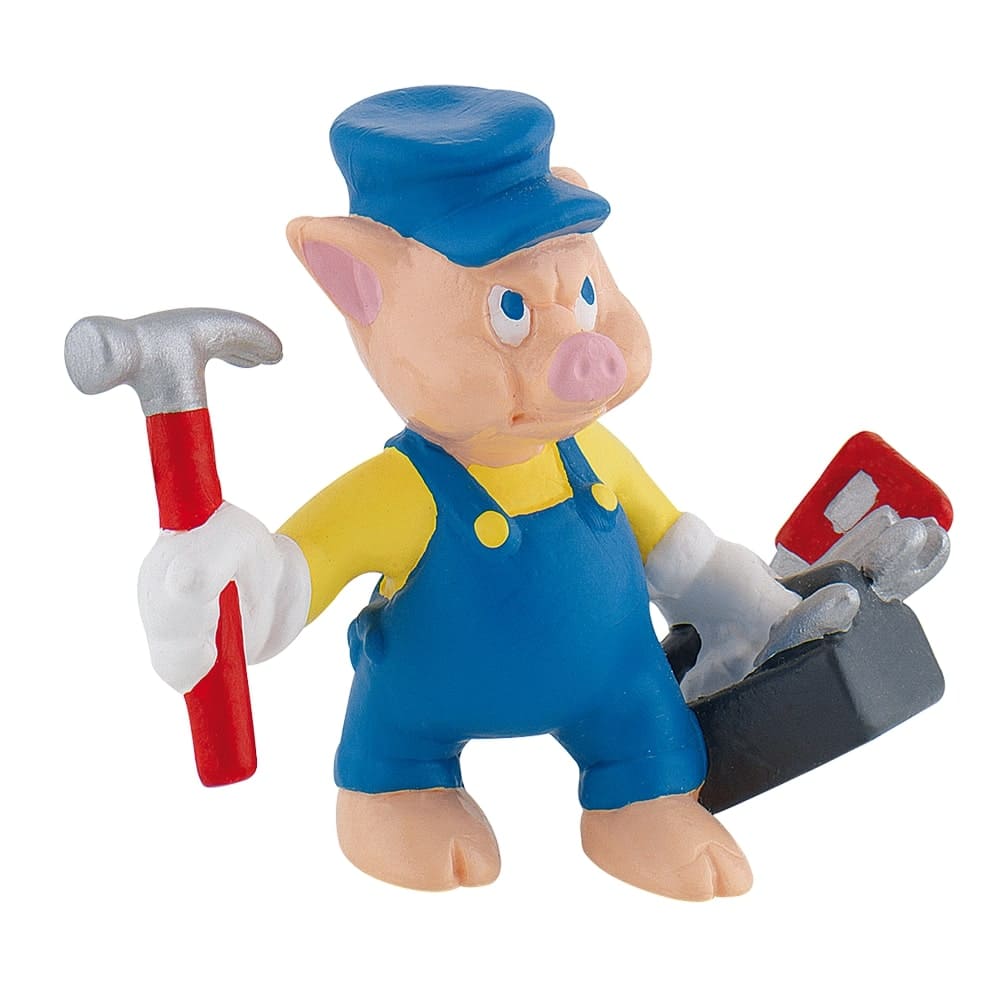 Bullyland, Die drei kleinen Schweinchen, Schweinchen Schlau, 12492, Disneyfigur