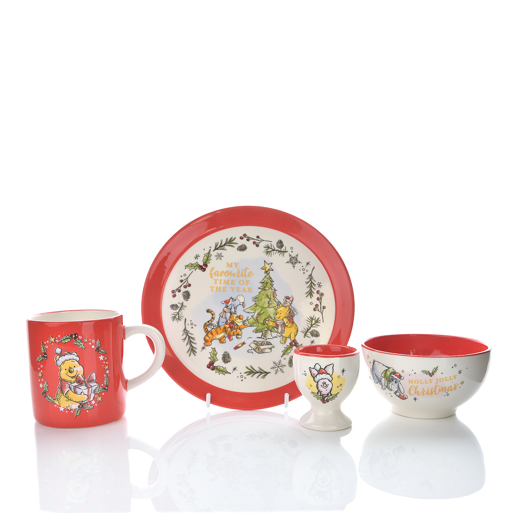 XM96709HX7XkwfdXIRH Widdop, Widdop Weihnachten, Weihnachtsbecher, Winnie Puuh Weihnachtsgeschirr, Winnie Puuh Geschirr, XM9670, Winnie the Pooh Dinner Set, Widdop Disney