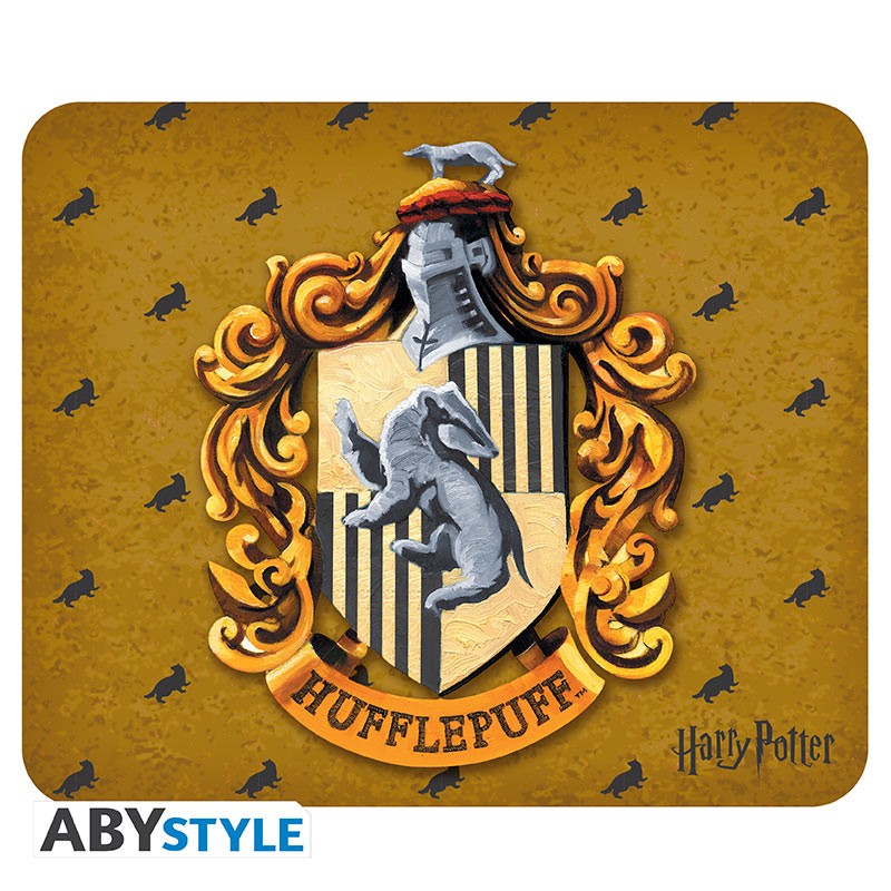 Harry Potter, ABY-Style, Abysse, Mauspad, Mousepad,  Hogwarts Mauspad, Hufflepuff, ABYACC414, Harry Potter Geschenkidee