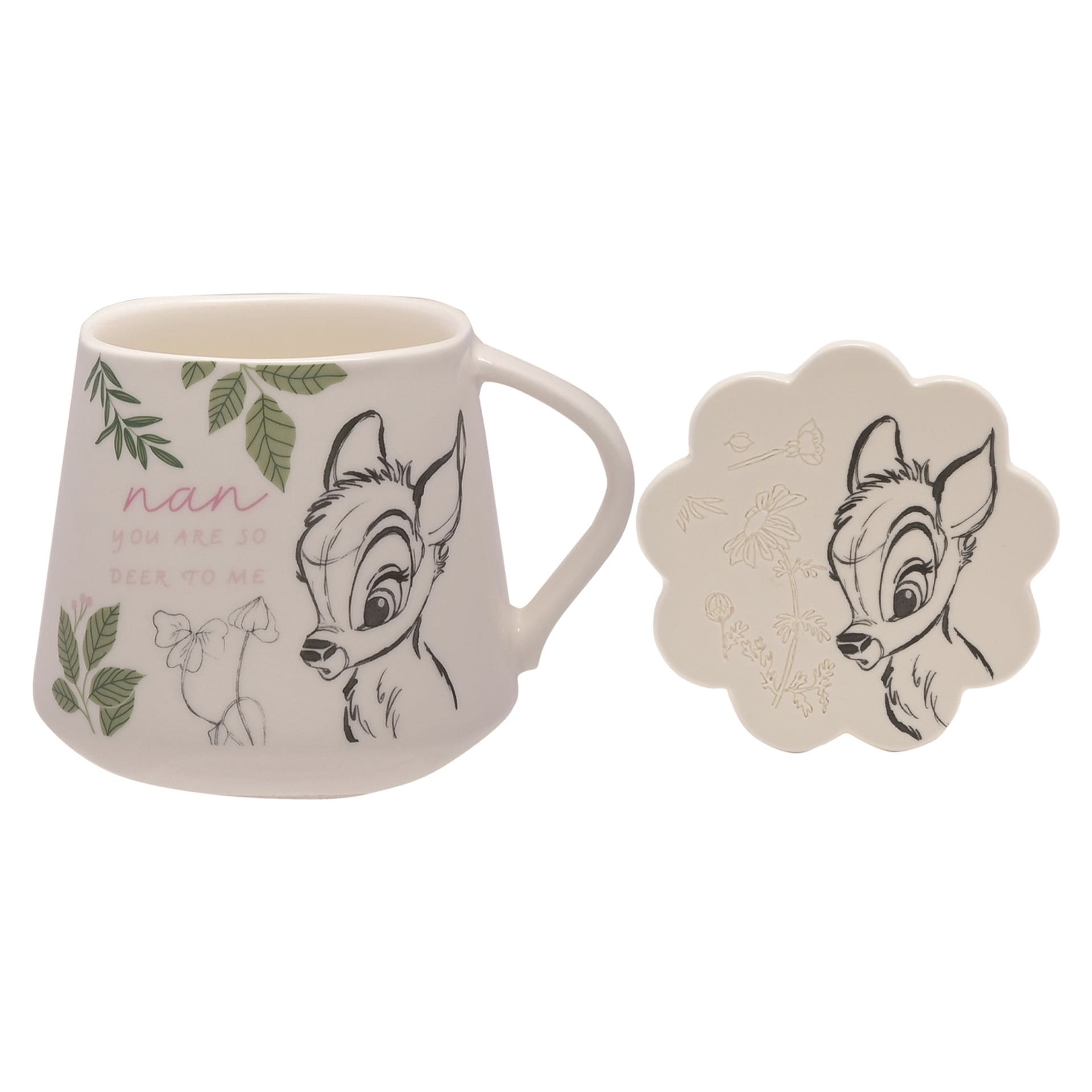 Bambi Forest Friends Becher & Untersetzer - Nan / Großmutter / Disney by Widdop