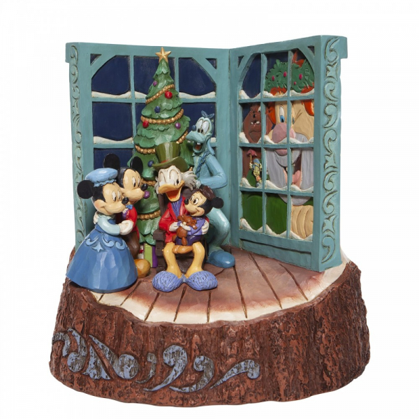 Disney Traditions , Jim Shore, a Christmas Carol, Eine Weihnachtsgeschichte, Charles Dickens, Carved By Heart, Disneyfigur, Disney Figur, Folkart, Volkskunst, 6007060