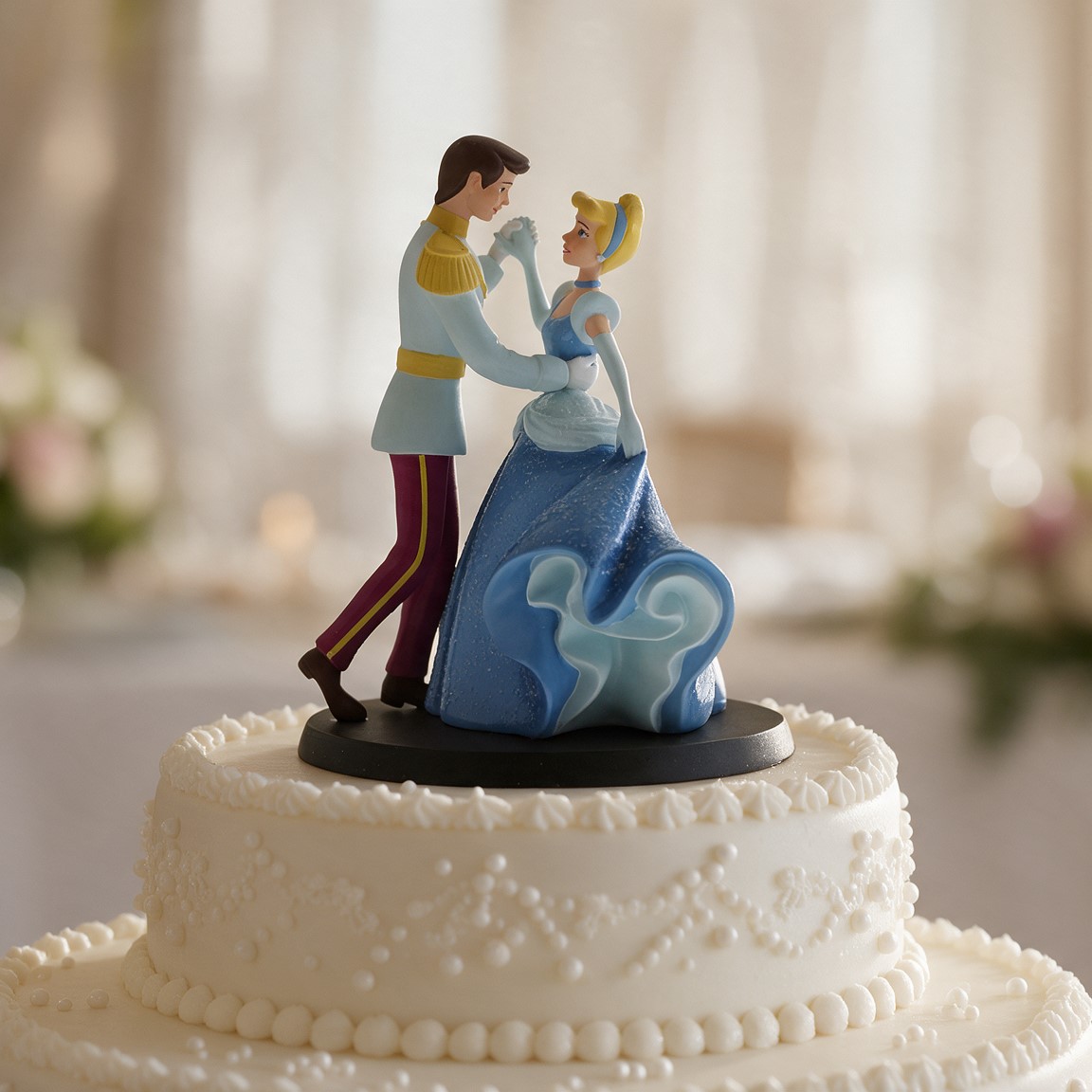 Cinderella Wedding Cake Topper - Tortenfigur Cinderella Hochzeitstorte A29341 Enchanting Disney