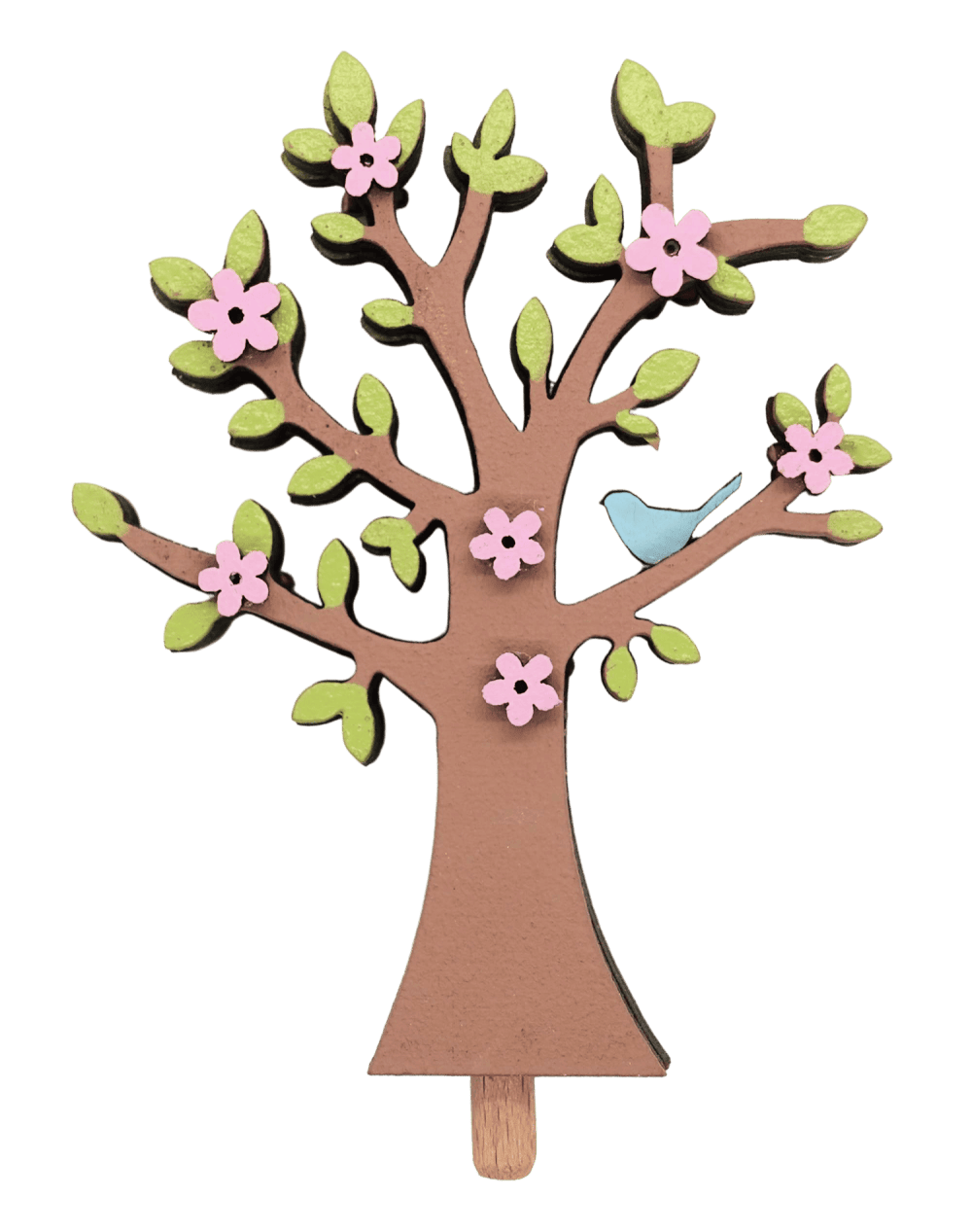 Frühlingsbaum - Kirschblüte Steckfigur für Kerzenring by Sebastian Design